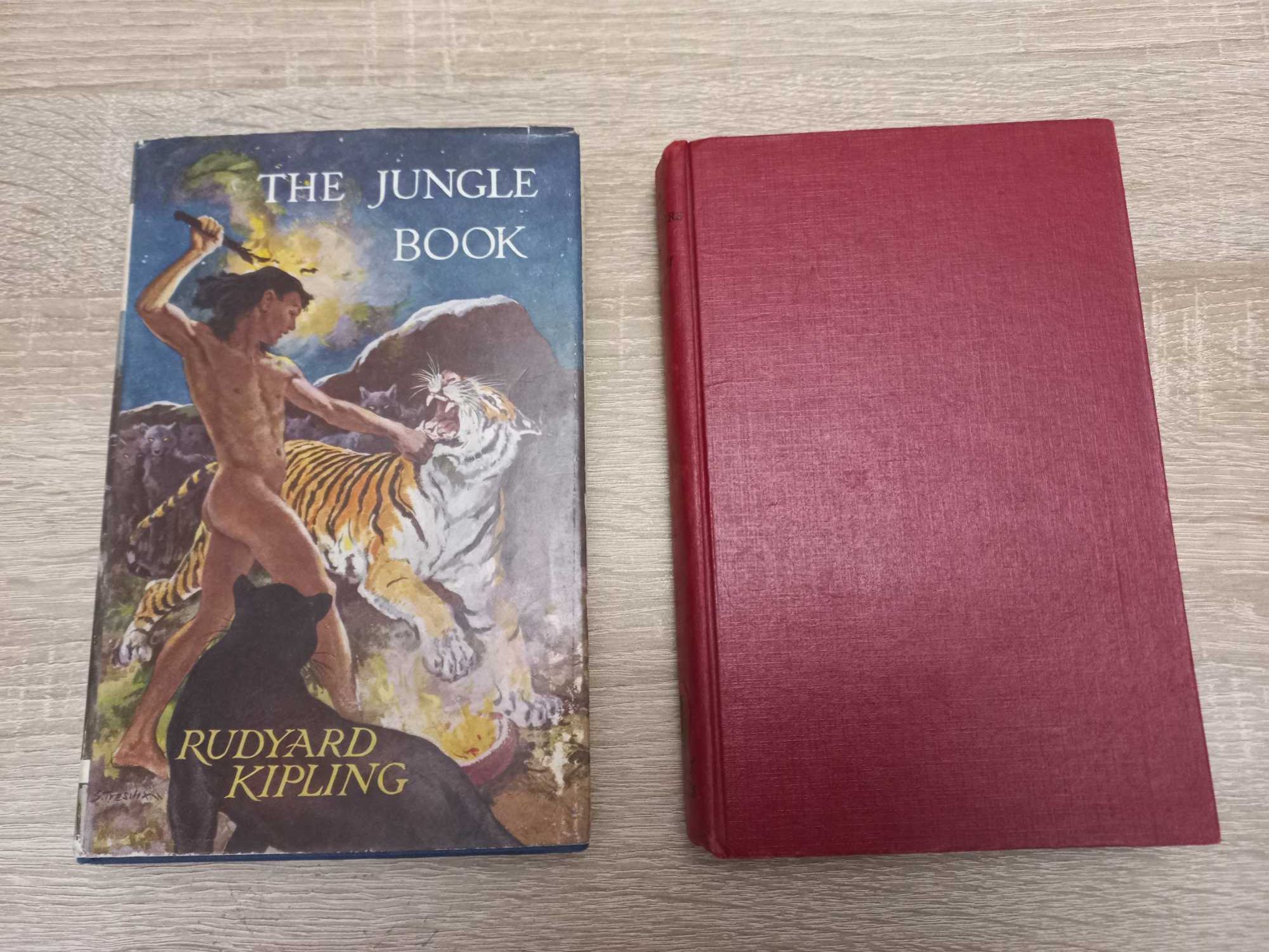 Carte engleza hardcover-R. Kipling: The Jungle Book; A. Dumas