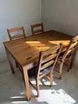 Set masa+ 4 scaune bucatarie