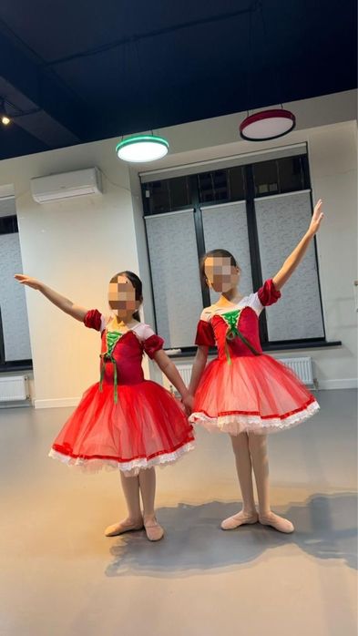 Балетное платье вишенки, костюм, балет