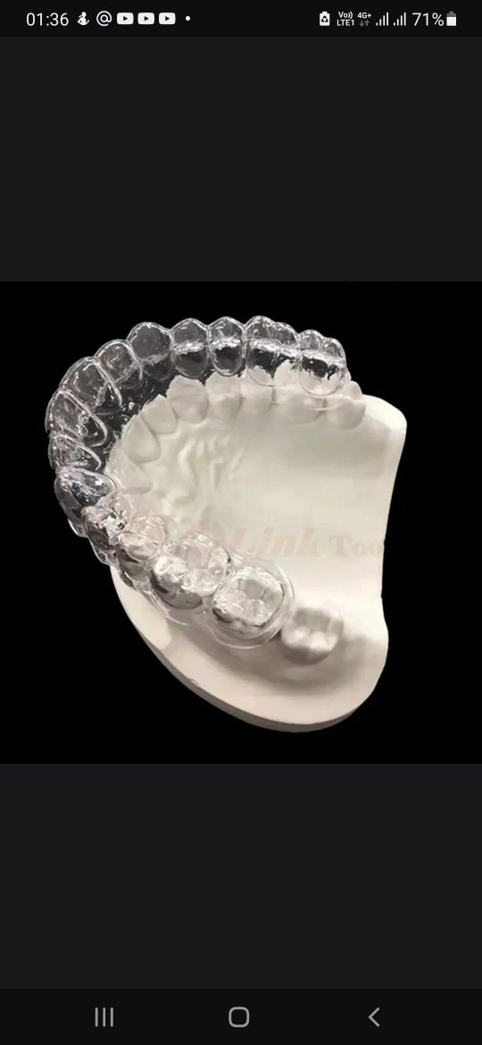 Ортодонтические пластинки для капп, плёнка для ламинирования, зуботех