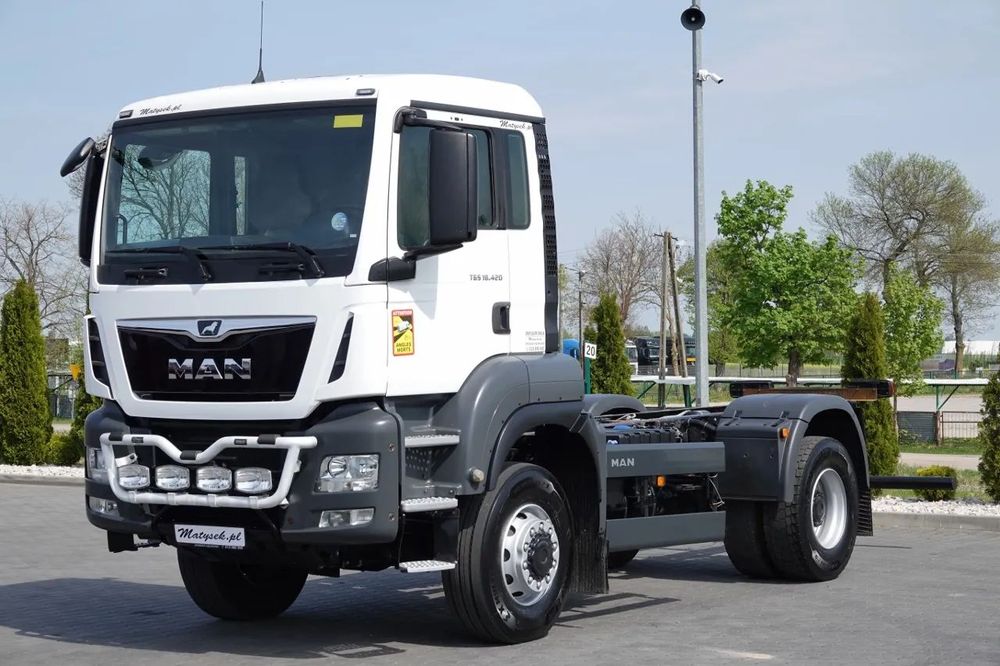 Volvo TGS 18.420 / 4X4 / ȘASIU L 5.6 M / NAVIGAȚIE / ÎNCORPORAT / IMPORTAT