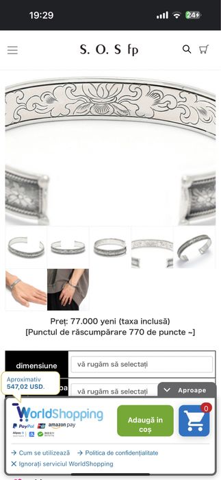 Rara! Bratara argint Suman Dhakhwa, Japoneza. Dragoni, amuleta