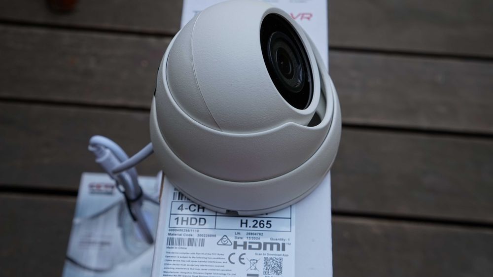 KIT de Supraveghere Video 2Mp infrarosu 20m, NOU, GARANTIE 2 ani