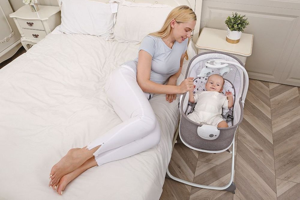 Люлька-качалка Mastela Deluxe Bassinet