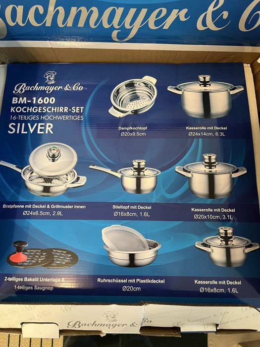 Set vase, oale de inox Bachmayer