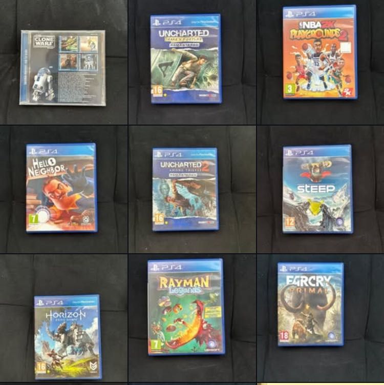 Ps4 игри запазени