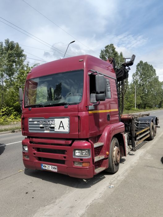 Autoutilitara N3 Man cu macara