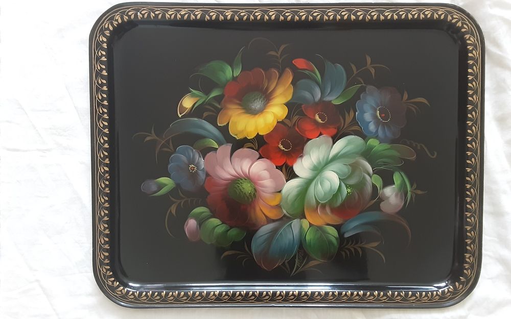 Поднос жостовский