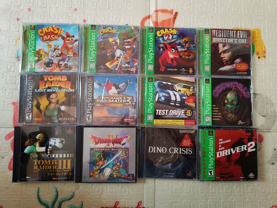 Ps1 игры на дисках лицензионные ntsc/u