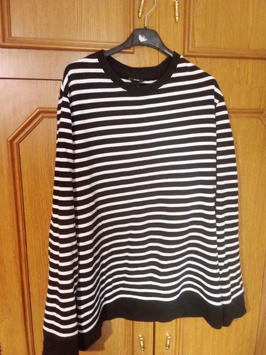 Bluză H&M Alb și Negru
