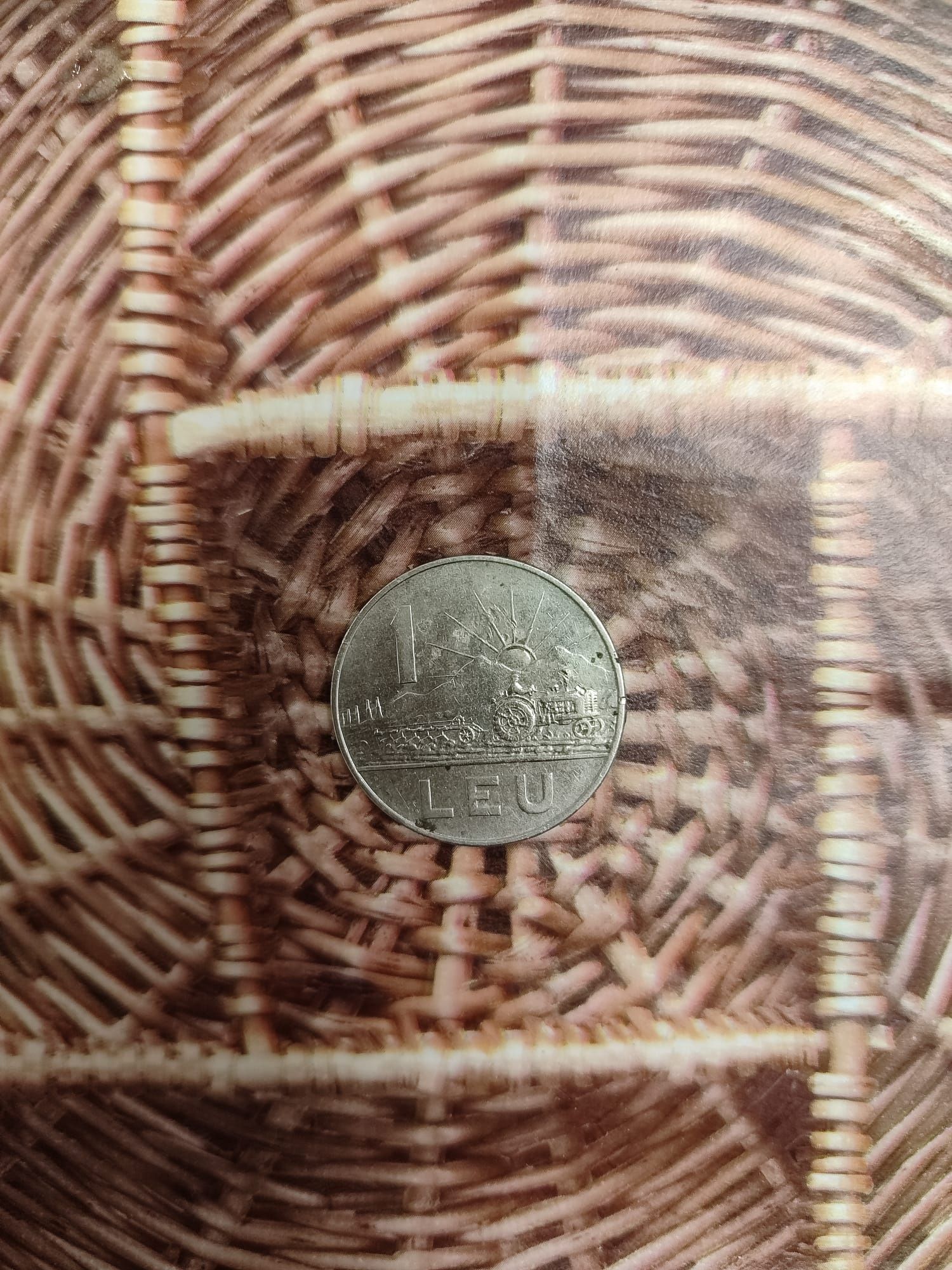 Moneda 1 leu 1966