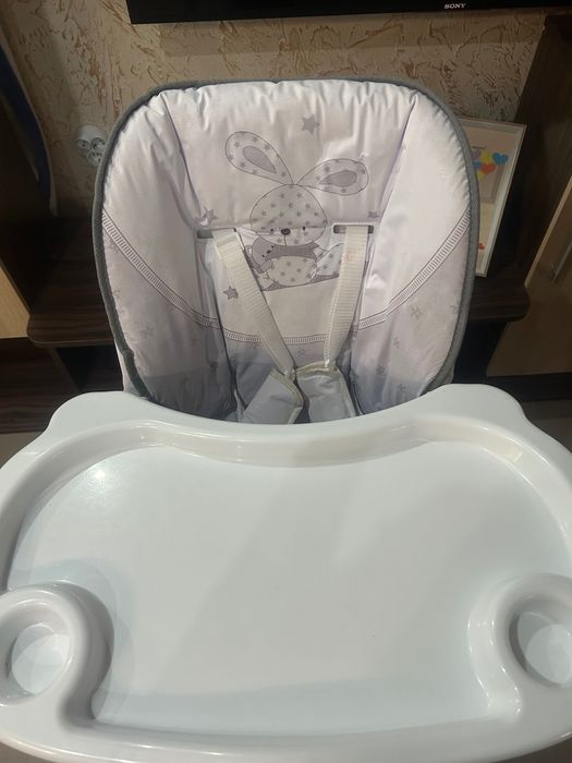 Стол за хранене Lorelli Gusto Grey Bunny