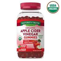 Органический яблочный уксус Nature's Truth USDA 500 мг 120 мармеладок