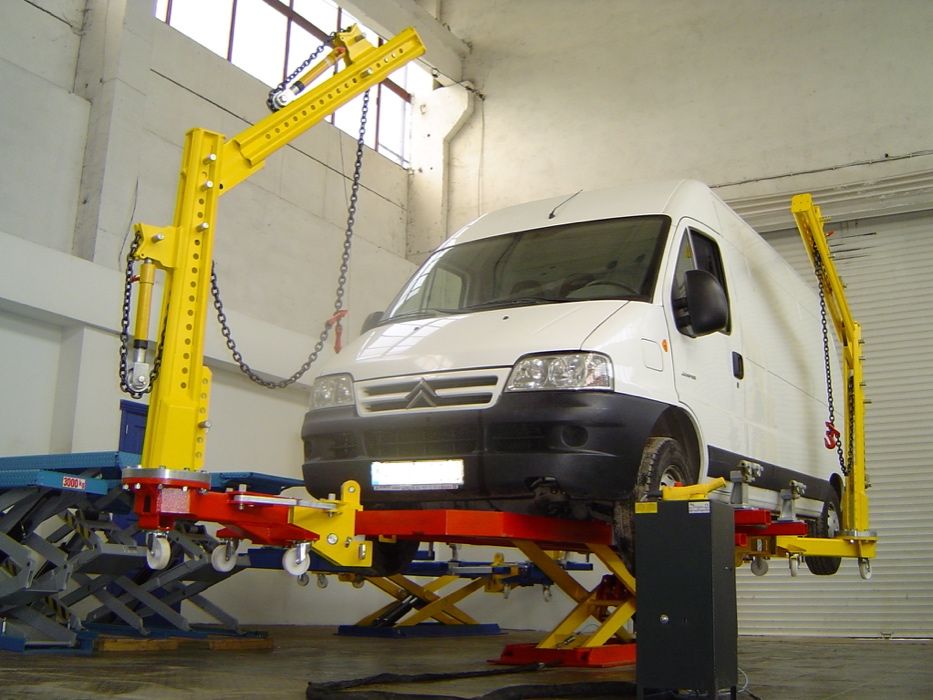 Стенд QB5000 за ремонт на катастрофирали автомобили и бусове/ Дозер /