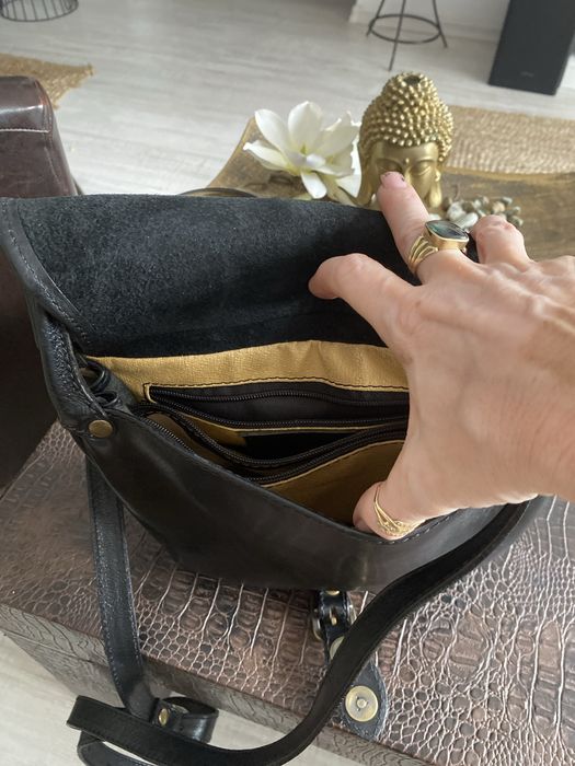Geanta piele naturala Made in Italy