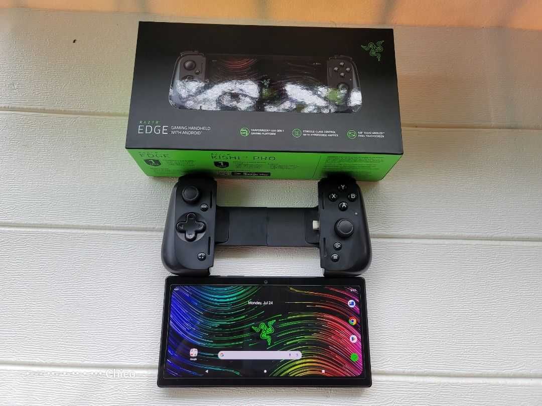 Razer Edge + Kishi v2 PRO Full Box + Cablu + Incarcator + Manuale NOU