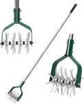 Cultivator, aerator rotativ, Yeelor, mixare si afanare pamant, 146cm