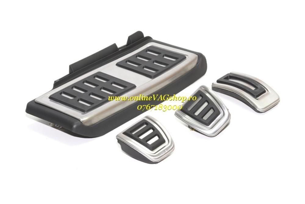 Set Pedale Inox +Footrest transmisie manuala VW Passat B8/Skoda Superb