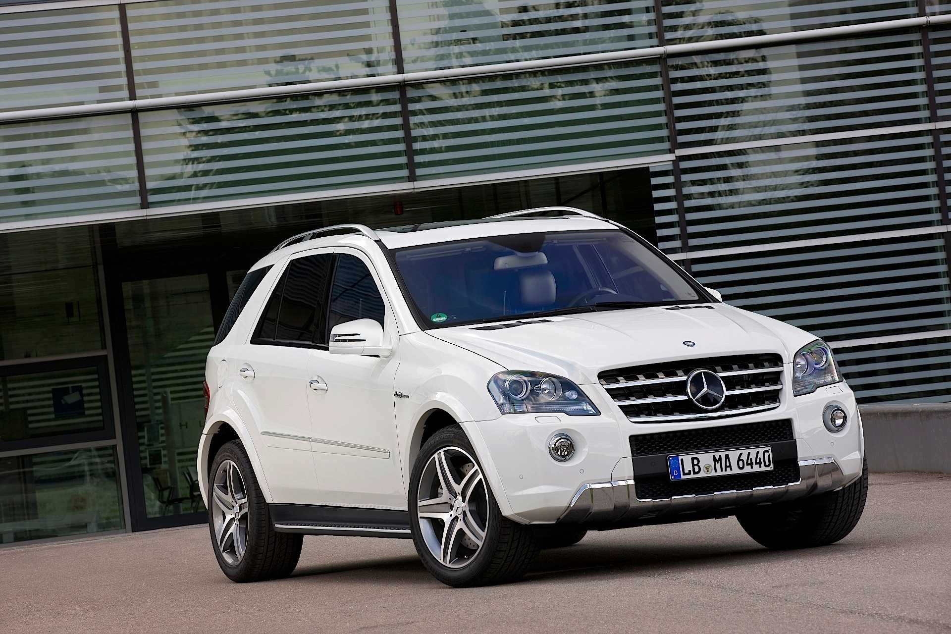 Стъкла за фар - Mercedes ML w164 07-11 фейслифт, капаци, фарове