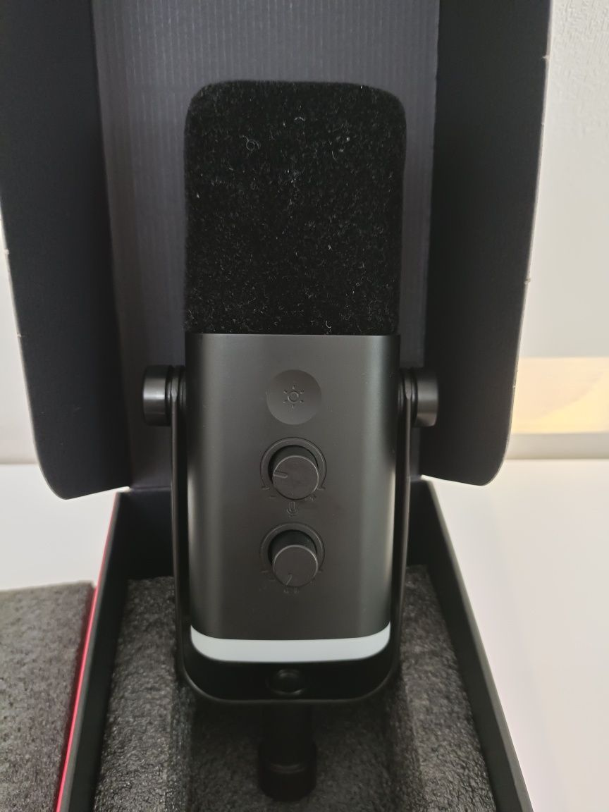 Микрофон fifine M8 black + кронштейн