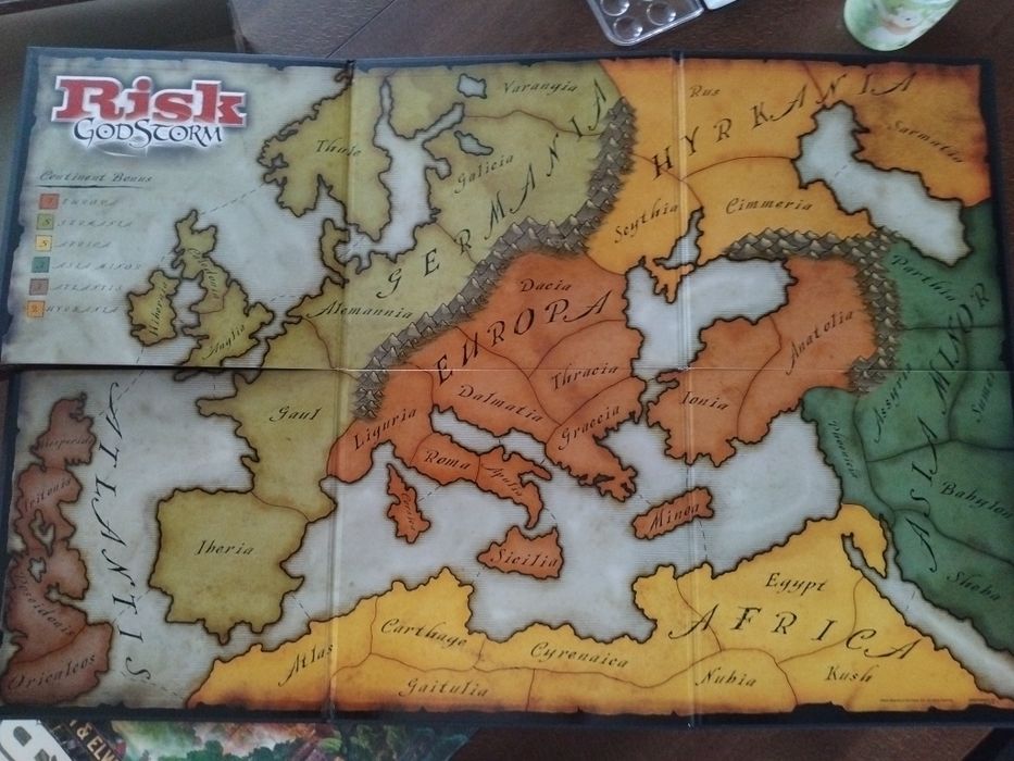 Risk: Godstorm настолна игра