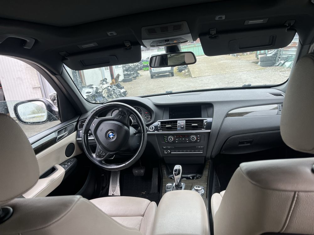 Bmw x3 f25 3.5i 306hp M-pack НА ЧАСТИ ( бмв х3 ф25 3.5и 306 коня н55 )
