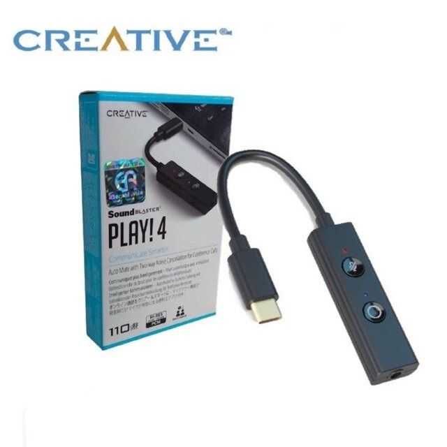 Звукова карта Type-C Creative Sound Blaster Play! 4 + Гаранция