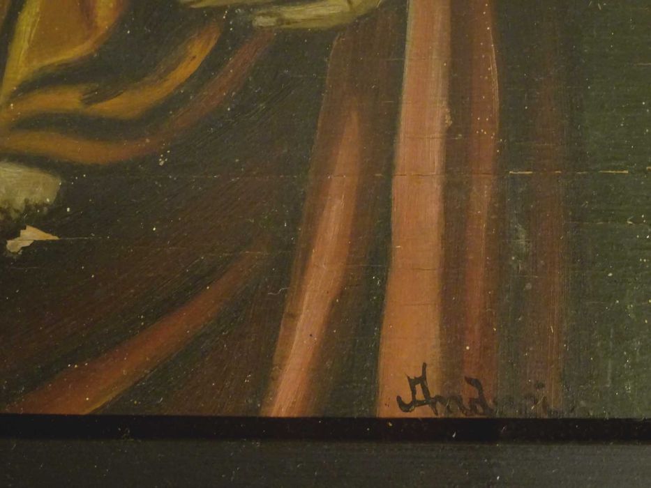 Icoana pe lemn ‘Maica Domnului cu Pruncul’ - Hodighitria