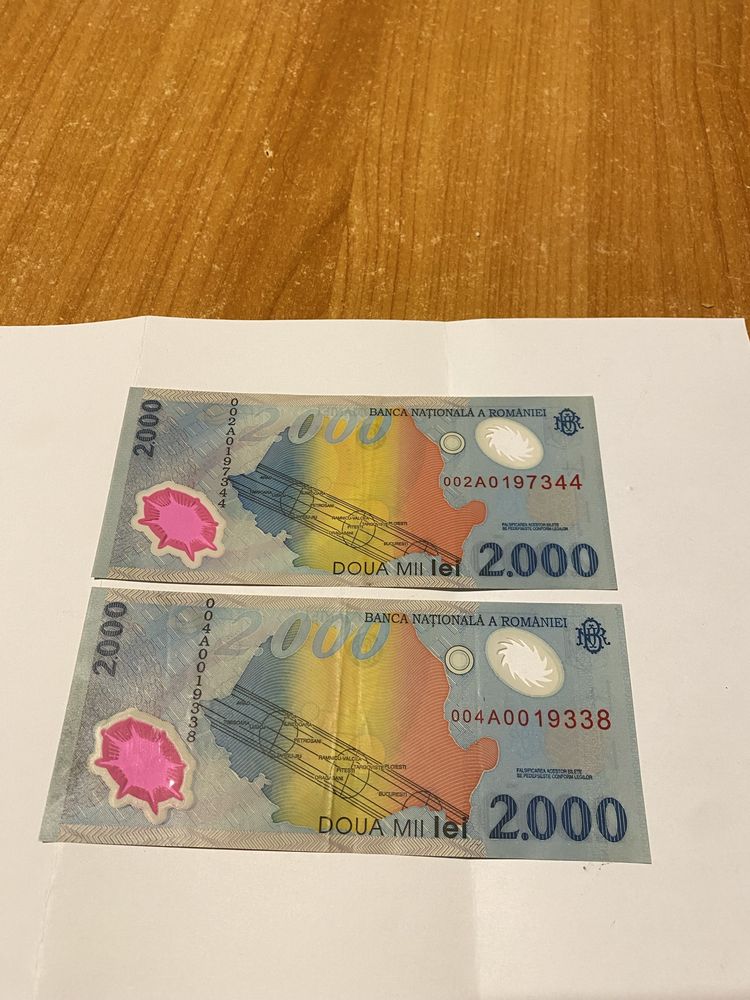 Bancnote 2000 lei