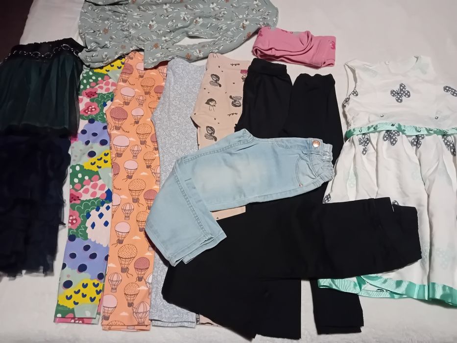 Голям лот дрехи момиче 116-122