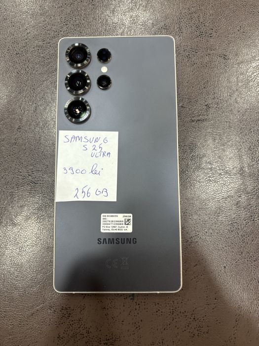 Samsung S25 ultra, 256 GB, ca nou