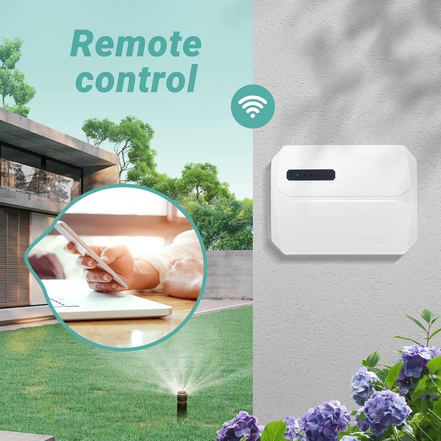 INKBIRD IIC-600-WIFI контролер за поливни системи- 6 зони