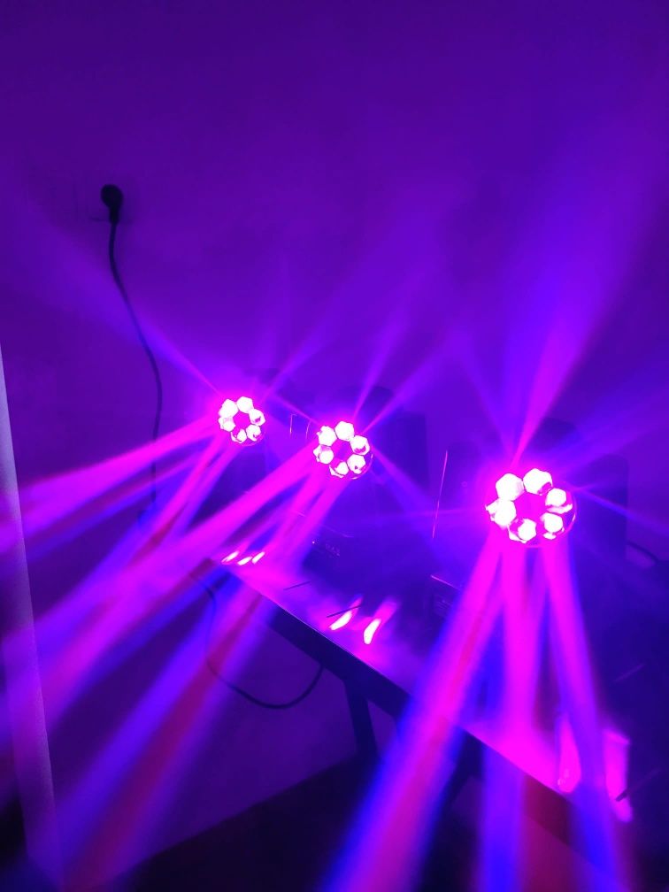 Lumini moving heads 90W RGBW laser dj club lumini formatie