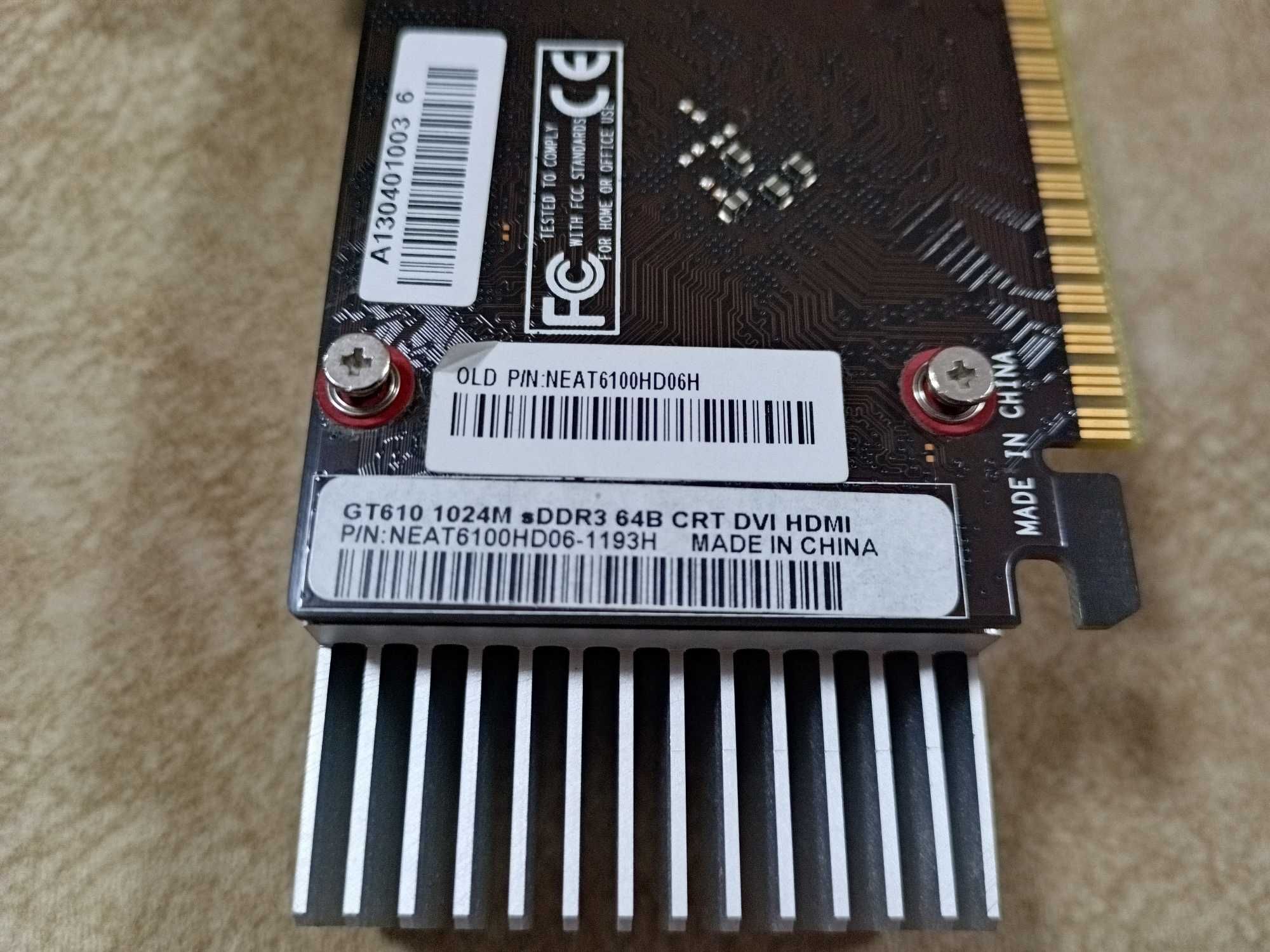 Видеокарта Palit NVIDIA GEFORCE GT 610-1GB
