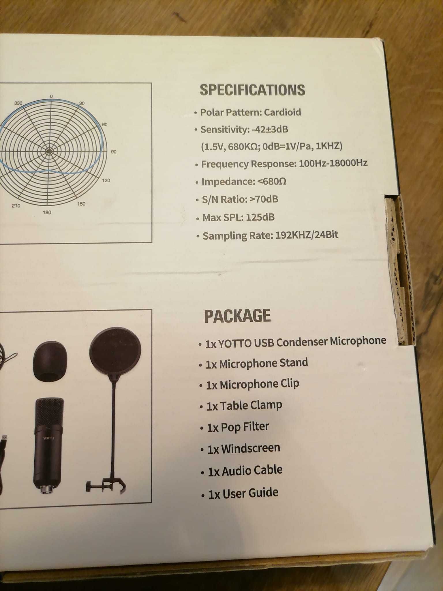 YOTTO Professional USB Streaming Microphone Set [YCM-700]