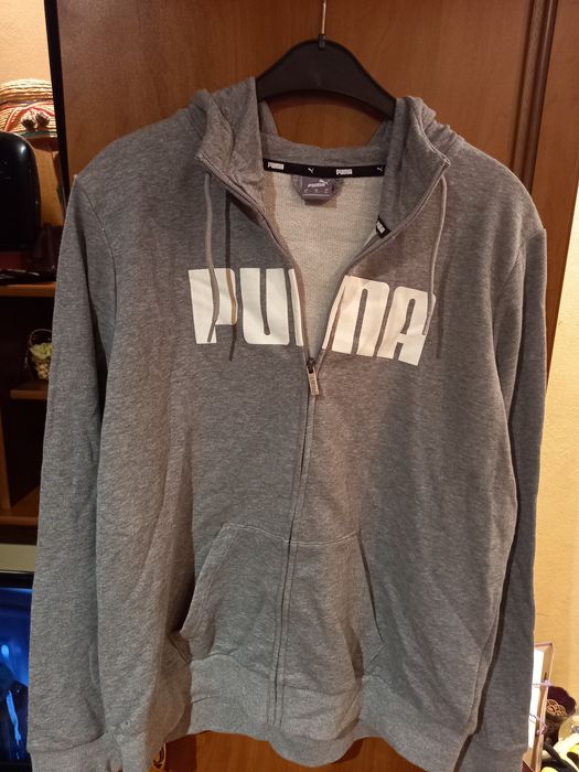 Hanorac Puma cu fermoar si gluga