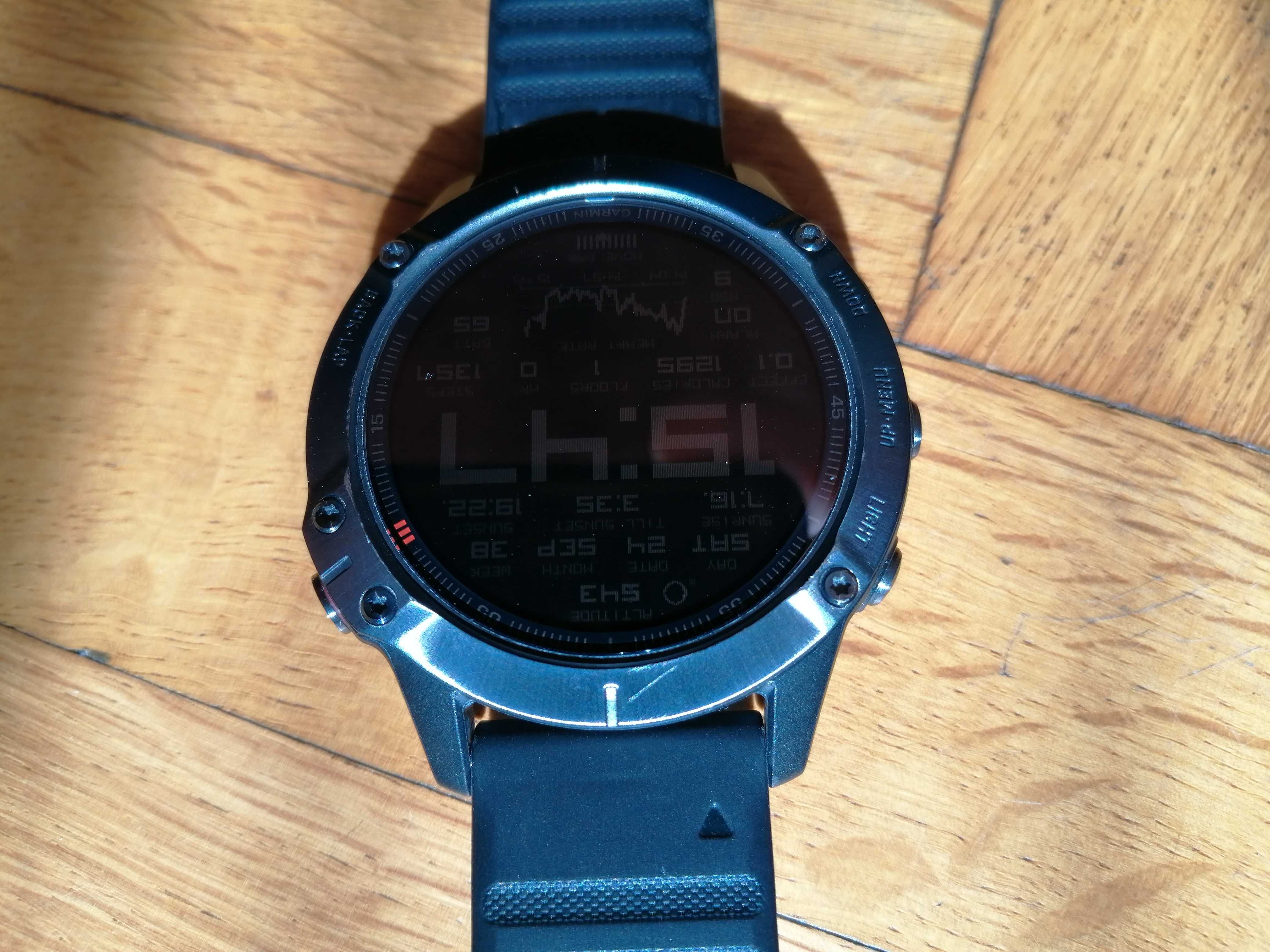 Garmin Fenix 6 Sapphire Topo Maps Часовник