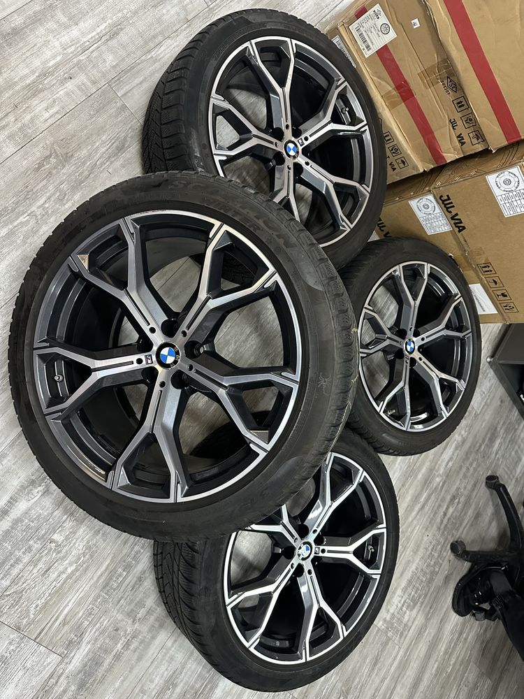 4бр Оригинални Джанти за Бмв Bmw Style 741M 21” 5X112 G05 G06 X5 X6