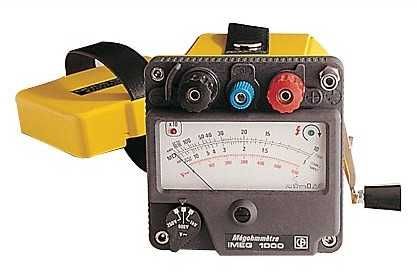 Megohmetru Model Chauvin Arnoux C.A 6501 IMEG 500N-tester aparat masur