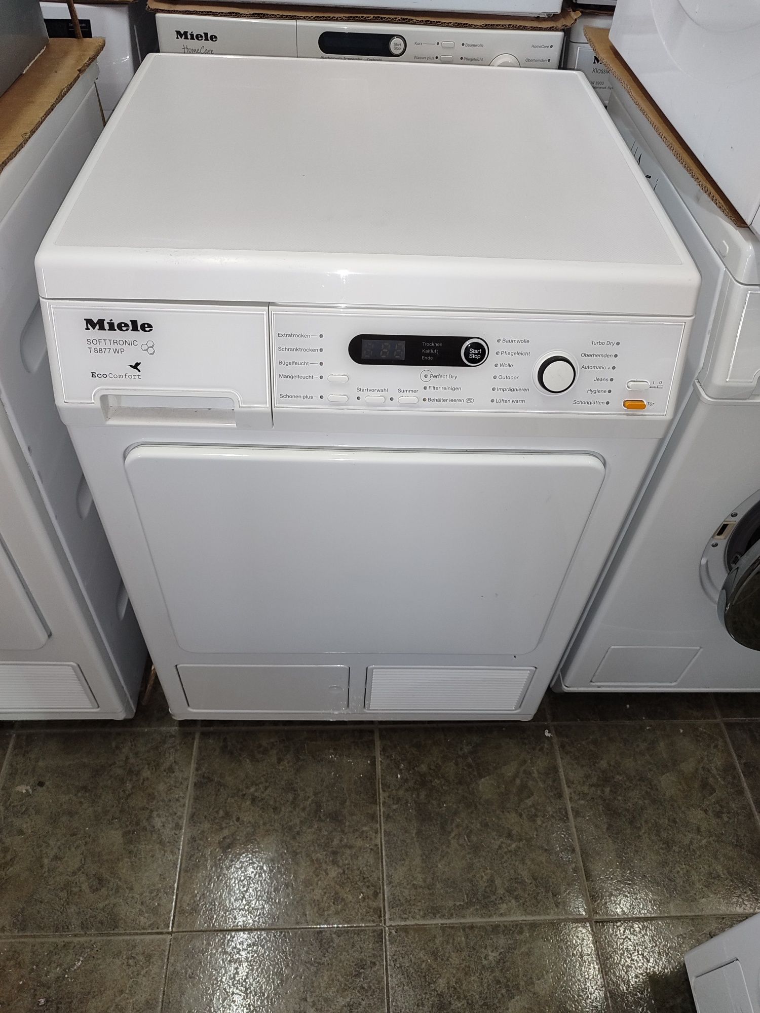 Сушилня Miele T8877WP - 8кг. А+++ термопомпа Лимитирана серия инвертор