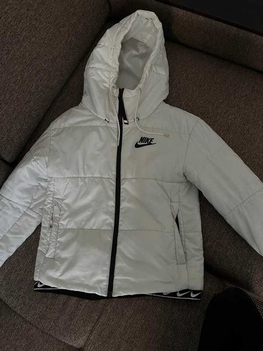 Geaca Nike, alba, marimea S