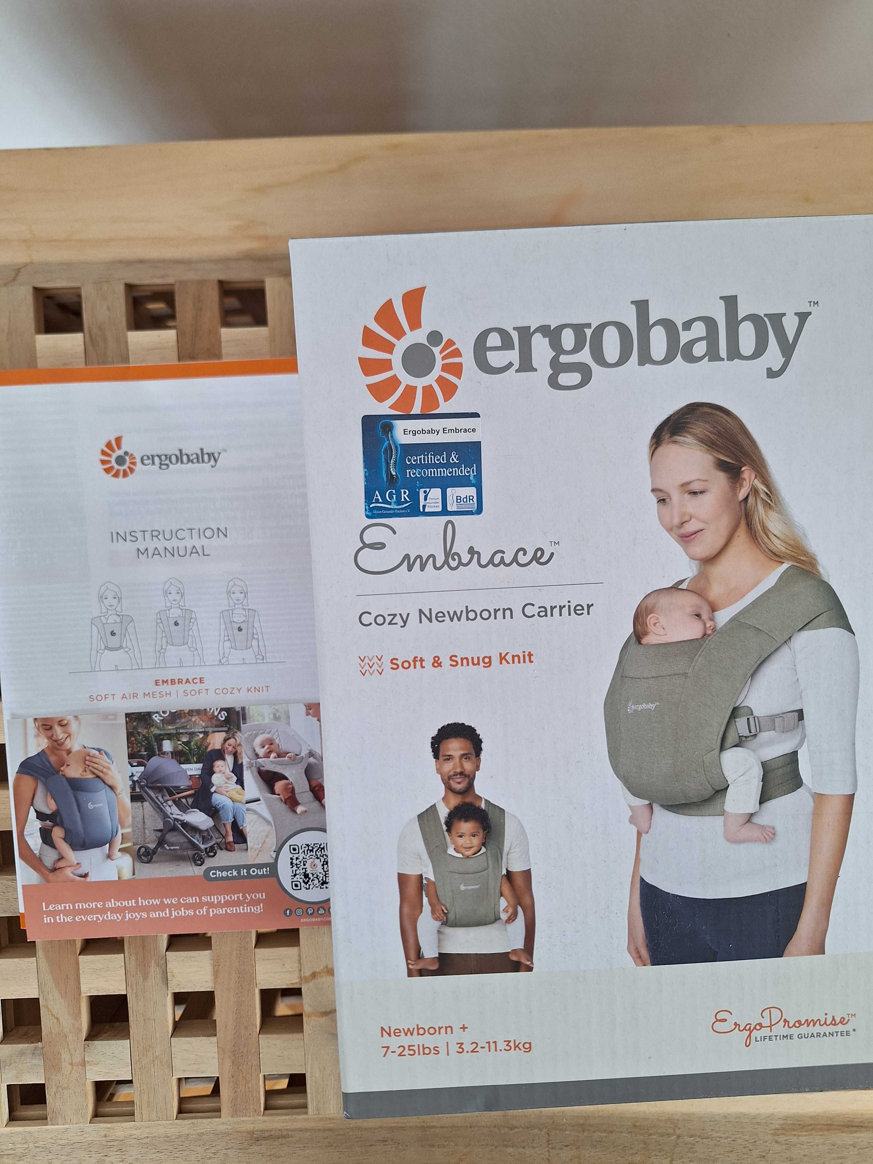 Marsupiu ergonomic Ergobaby Embrace  Olive