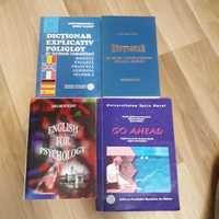 Lot carti engleza dictionar English for Psychology