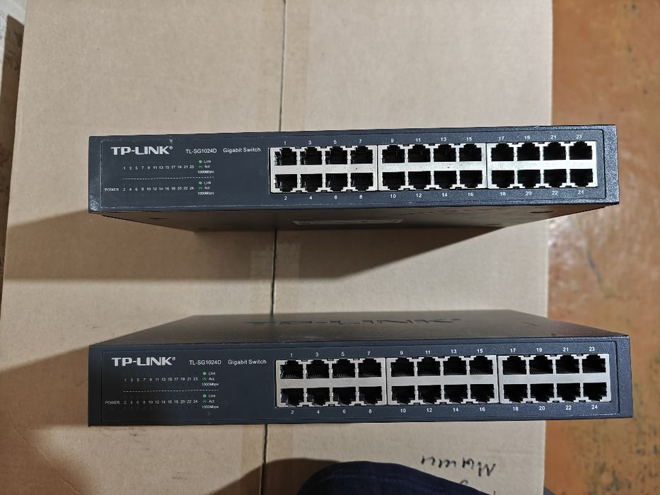 Коммутатор Tp-link гигабитный 24 порта
