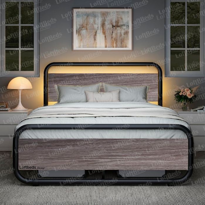 Кровать ЛАСВЕГАС, kravat Lasvegas, kalavat, matras, led va usb