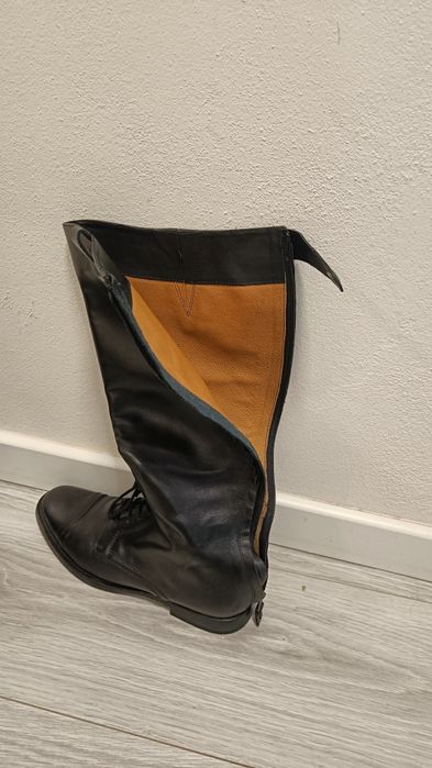 Cizme piele interior-exterior