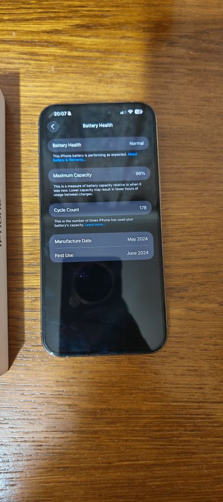 Iphone 15 pro max 256gb