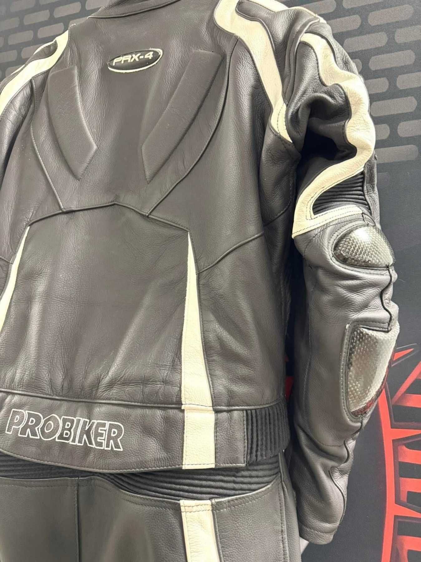 Кожен мото екип Probiker PRX-4 номер 50 на две части