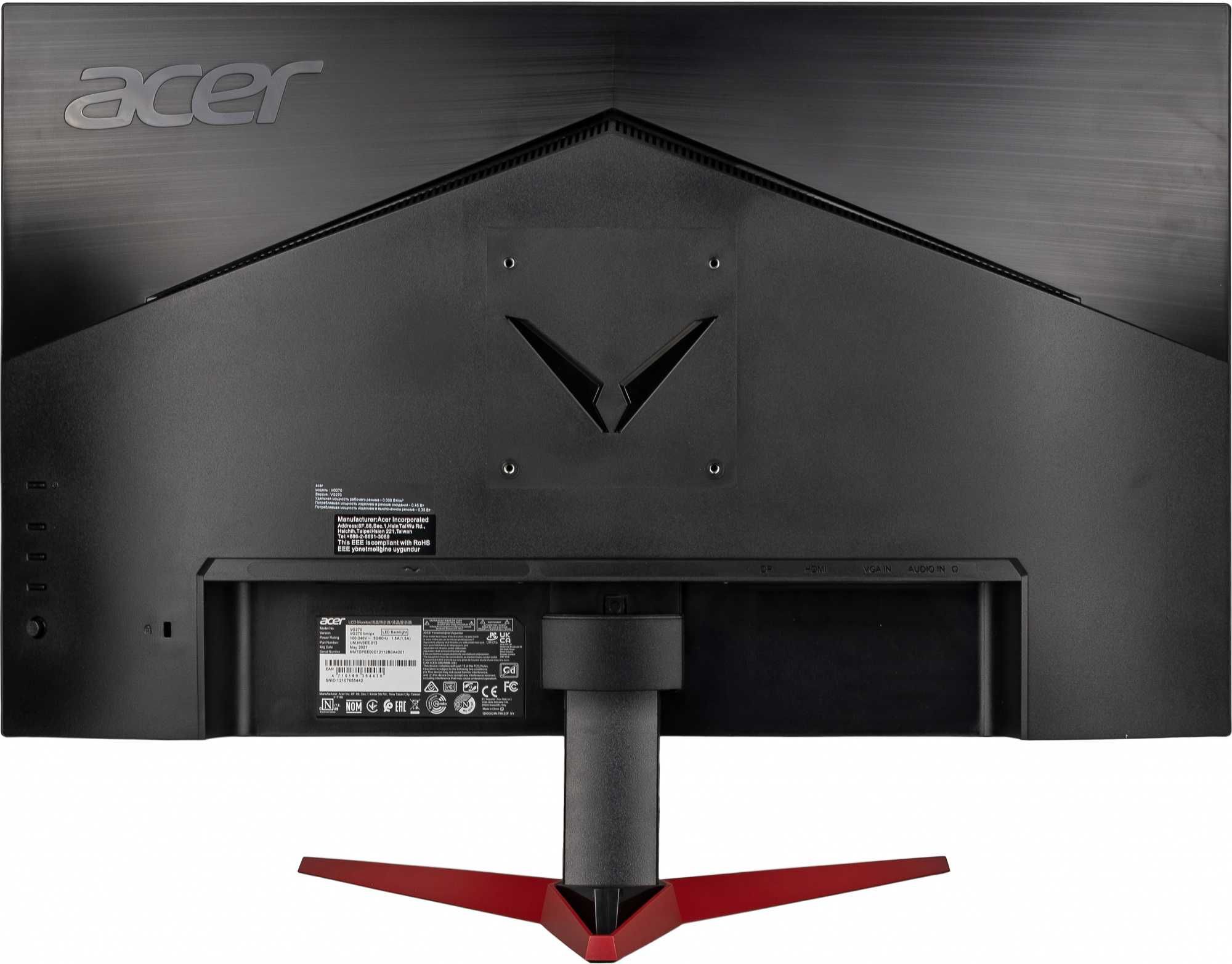 Монитор Acer Nitro VG270bmipx 27" 75Hz