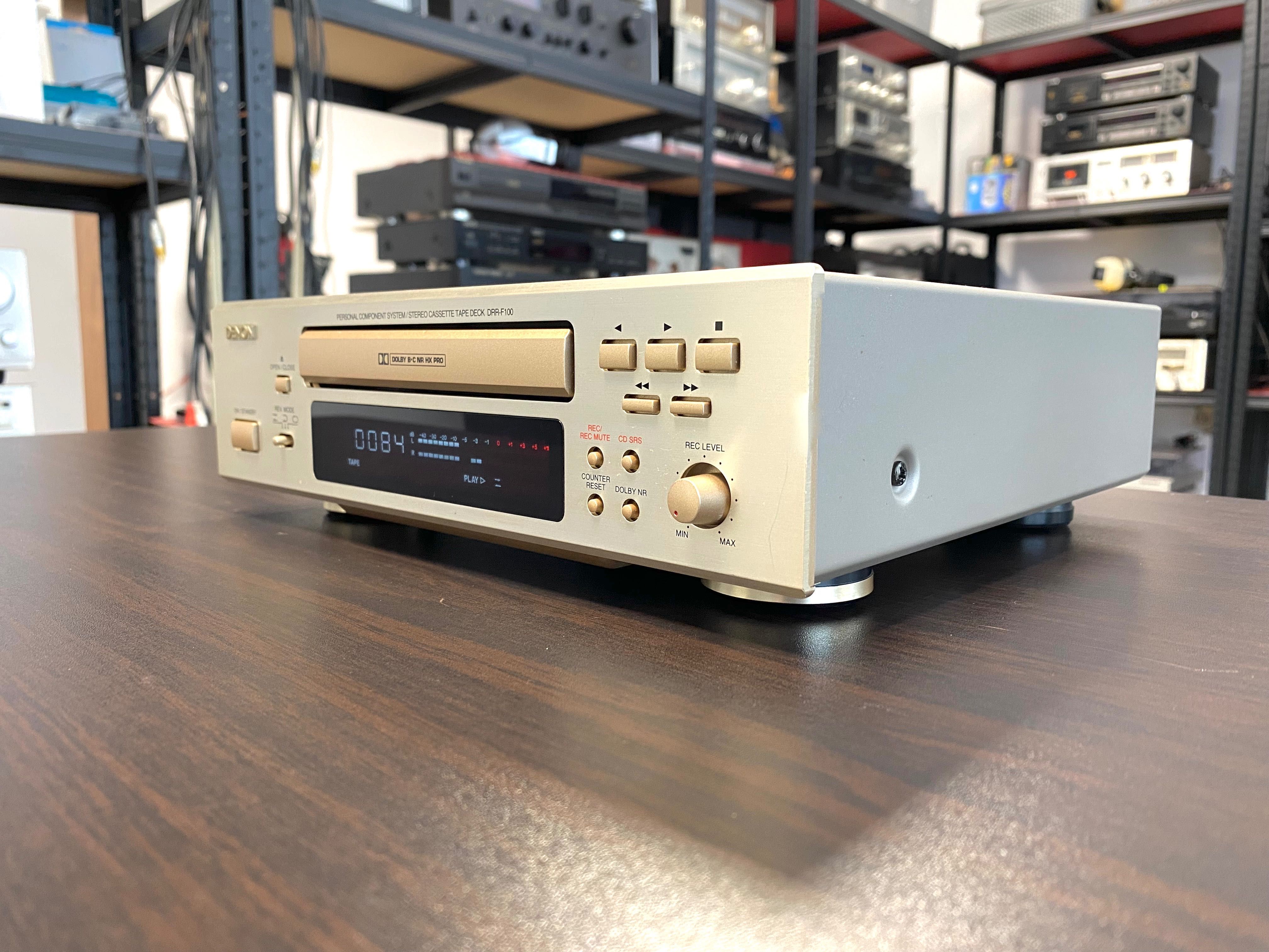 Реверсивен касетен дек Denon